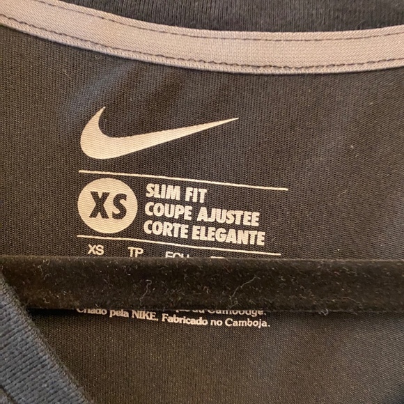 Nike "just do it" printed T in XS Slim Fit - Picture 3 of 4